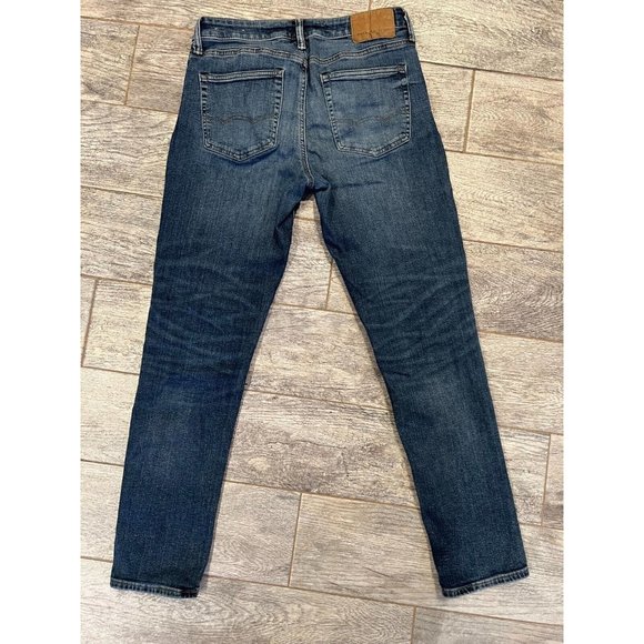 American Eagle Jeans 29 x 32 Slim Next Level Airflex Denim Destroyed 29x32 - Picture 6 of 10